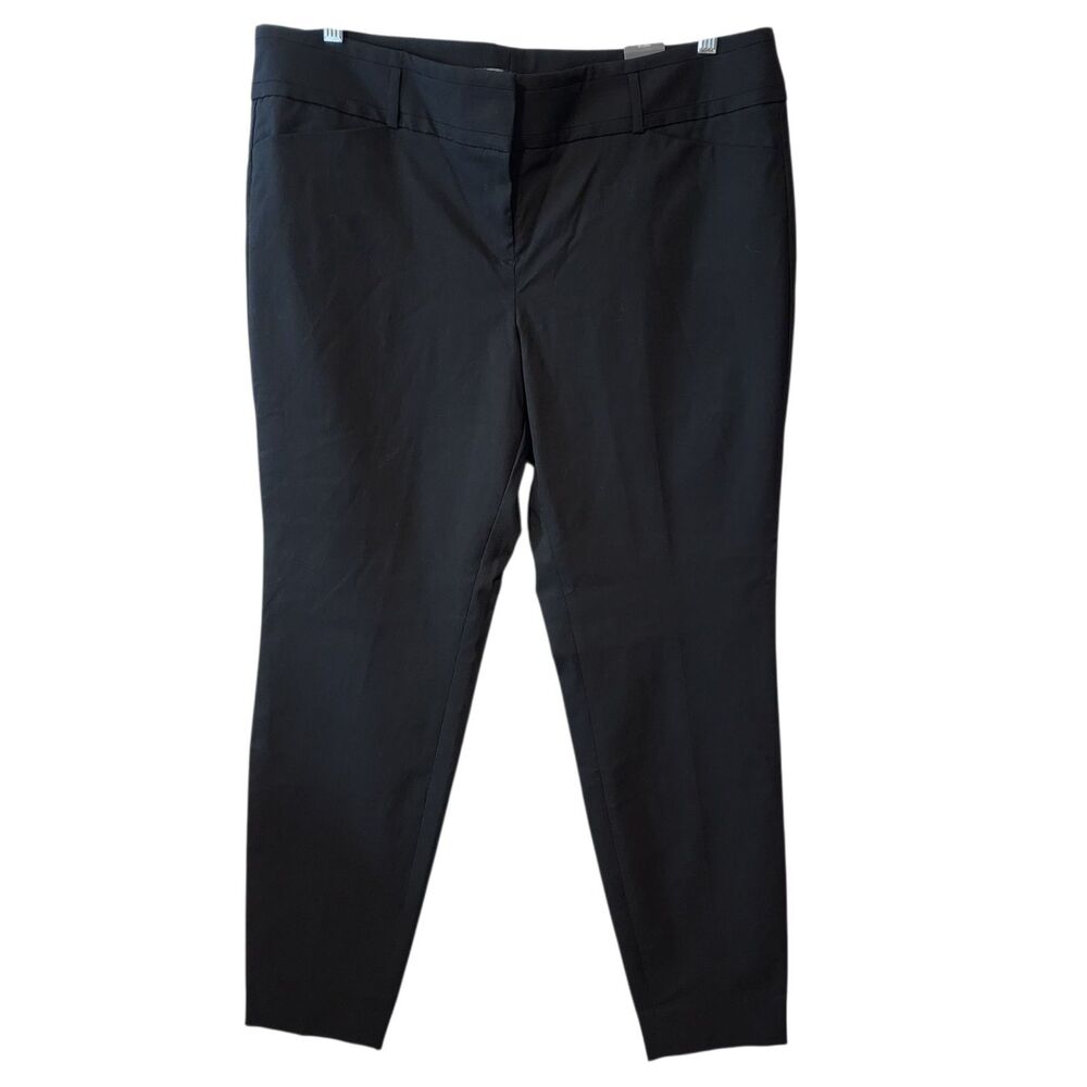 The Limited Womens Size 18 Long Exact Stretch Skinny Leg Pants Black